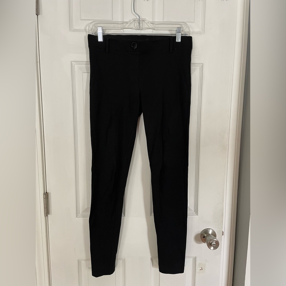 Betabrand Black Skinny Legging Work Pants XS